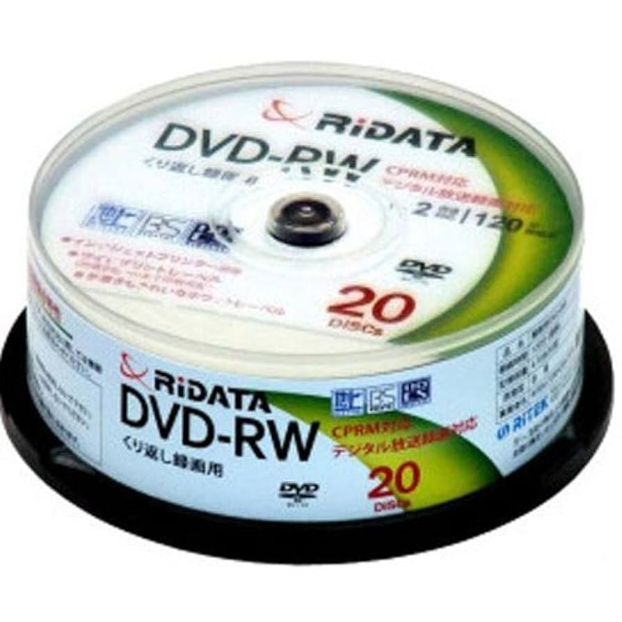 【RRR6枚セット】kreis019様リピーター割注文分【レンタル落ち】DVD ビクター 録画用DVD-RW 120分繰り返し録画用 2倍速 VHW12NP20J1
